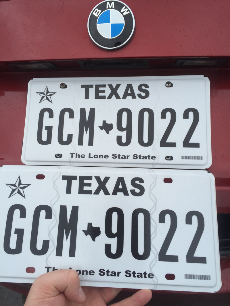 Why did they give me two plates? Is plate theft that big of a deal?